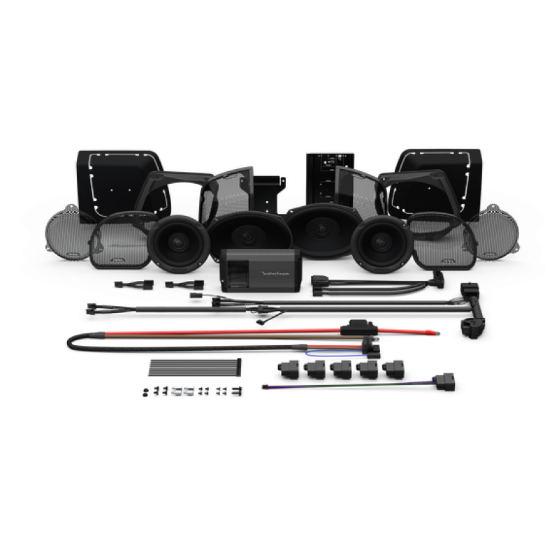 Rockford Fosgate 2014+ Harley Davidson Road Glide/Street Glide Stage 3 Audio Kit