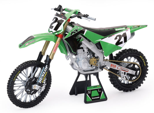 New Ray Toys Kawasaki KX450F Factory Team (Jason Anderson)/ Scale - 1:6