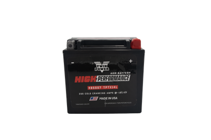 Twin Power YTX-14L High Performance Battery Replaces H-D 65958-04 Made in USA 200 CCA