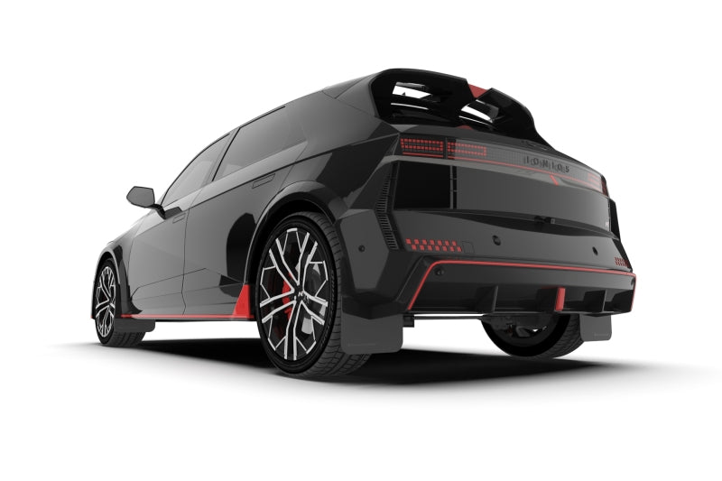 Rally Armor 2025 Hyundai Ioniq 5 N Black Mud Flap w/Red Logo