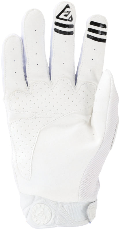 Answer 25 Peak Gloves White/Black - Large