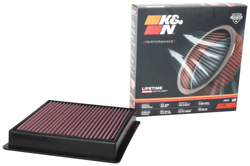 K&N 20-21 Ford F250/F350 Super Duty 6.2/6.7/7.3L V8 Replacement Air Filter