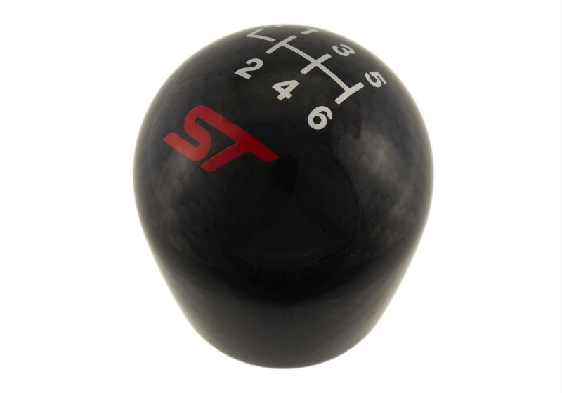 Ford Racing 13-17 Focus ST Black Carbon Fiber 6 Speed Shift Knob