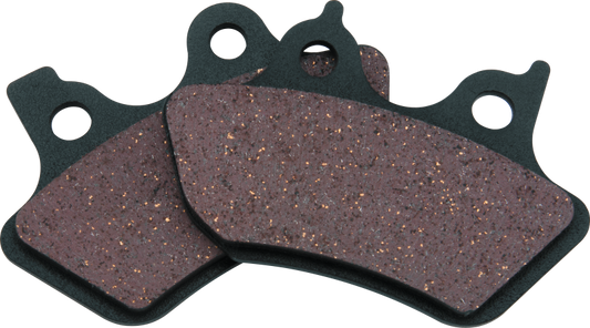 Twin Power 00-07 Tour Softail Dyna XL Organic Brake Pads Replaces H-D#44082-00 C D F and R Various