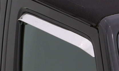 AVS 48-52 Ford Pickup Ventshade Window Deflectors 2pc - Stainless