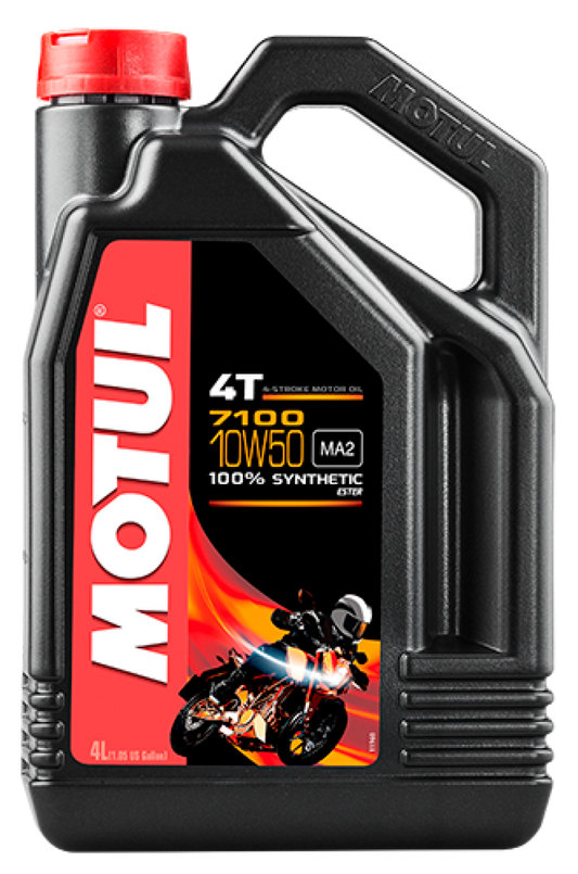 Motul 4L 7100 4-Stroke Engine Oil 10W50 4T