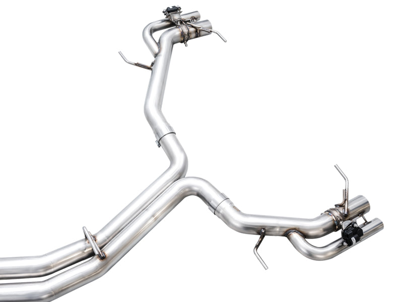 AWE Tuning 21-23 Audi C8 RS6/RS7 SwitchPath Cat-back Exhaust - Diamond Black Tips