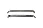 AVS 75-91 Ford E-100 Econoline Ventshade Window Deflectors 2pc - Stainless