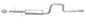 Gibson 05-09 Toyota 4Runner Sport 4.7L 2.5in Cat-Back Single Exhaust - Aluminized