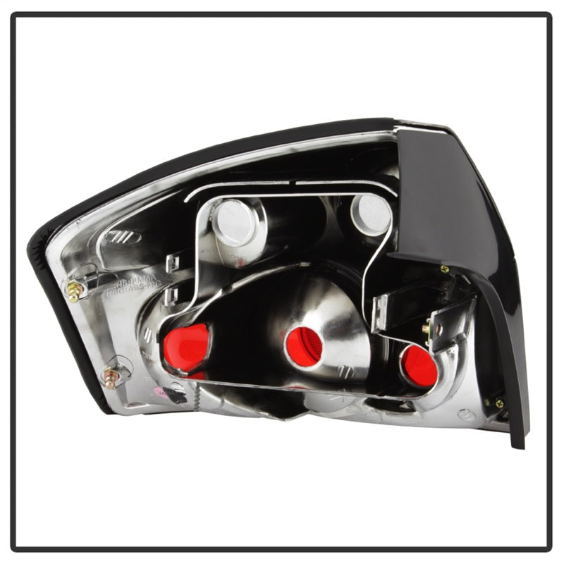 Spyder 02-05 Audi A4 (Excl Convertible/Wagon) Euro Style Tail Lights - Black (ALT-YD-AA402-BK)