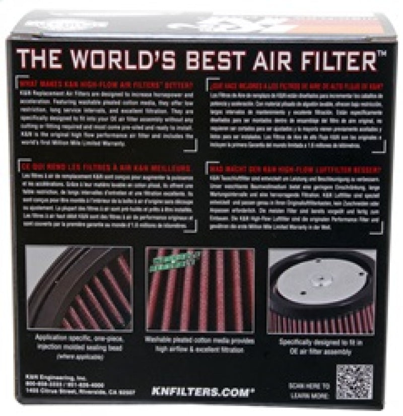 K&N Custom Air Filter Round 4.625in ID / 6in OD / 2.5in Height