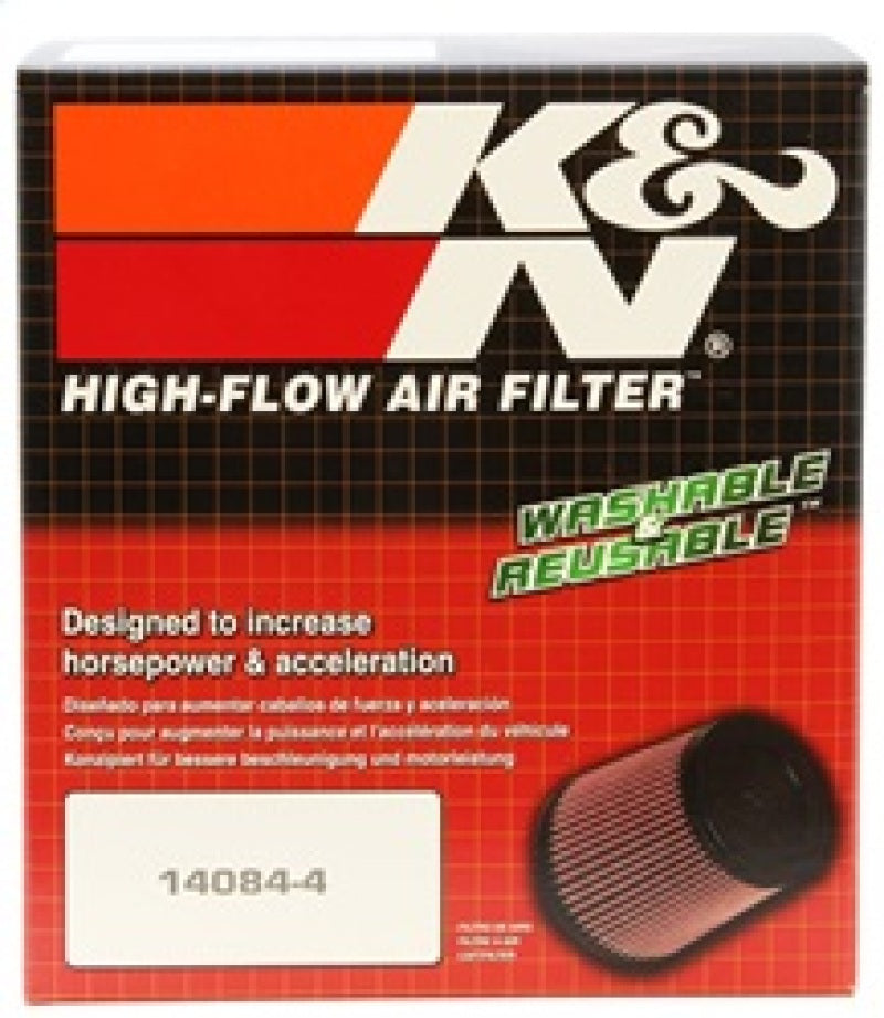 K&N Marine Round Tapered SS Flame Arrestor-3.75in Flg ID x 5.25in B OD x 3in T OD x 6in H