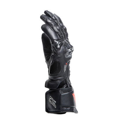 Dainese Carbon 4 Long Leather Gloves Black/Black/Black - Large