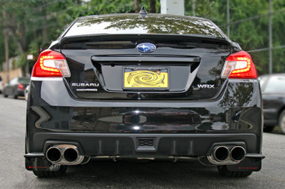 Rally Armor 15-21 Subaru WRX/STI Blue UR Mud Flap w/White Logo