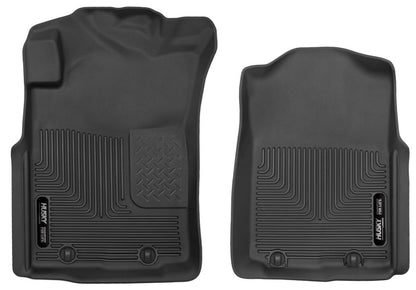 Husky Liners 05-11 Toyota Tacoma Pickup(Crew / Ext / Std Cab) X-Act Contour Black Front Floor Liners