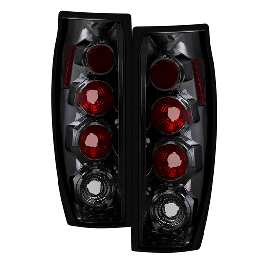 Spyder Chevy Avalanche 02-06 Euro Style Tail Lights Smoke ALT-YD-CAV04-SM