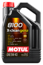 Motul 5L Synthetic Engine Oil 8100 X-CLEAN Gen 2 5W40