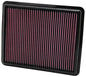 K&N Replacement Air Filter 10-12 Hyundai Santa Fe/Kia Sorrento / 11-12 Hyundai Sonata/Kia Optima