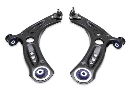 Superpro 2015 Volkswagen Golf R Base Front Control Arm Lower Assembly Kit (Add. Positive Caster)