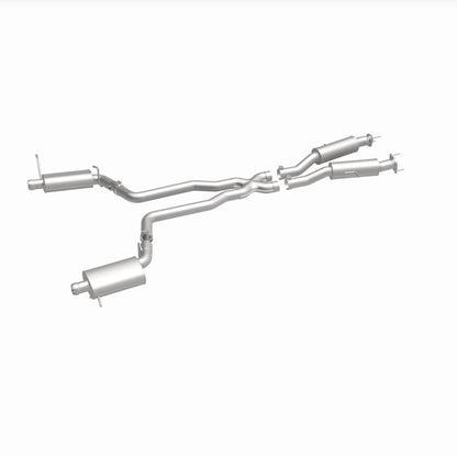 MagnaFlow 12 Jeep Grand Cherokee V8 6.4L Dual Split Rear Exit Stainless Cat Back Performance Exhaust