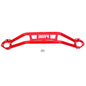 BMR 08-18 Dodge Challenger Front Strut Tower Brace - Red (Twin Tube Design)