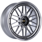 BBS LM 20x10 5x112 ET22 Diamond Black Center / Diamond Cut Lip Wheel PFS/Clip Required