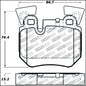 StopTech Performance 08-09 BMW 128i/135i Coupe Rear Brake Pads