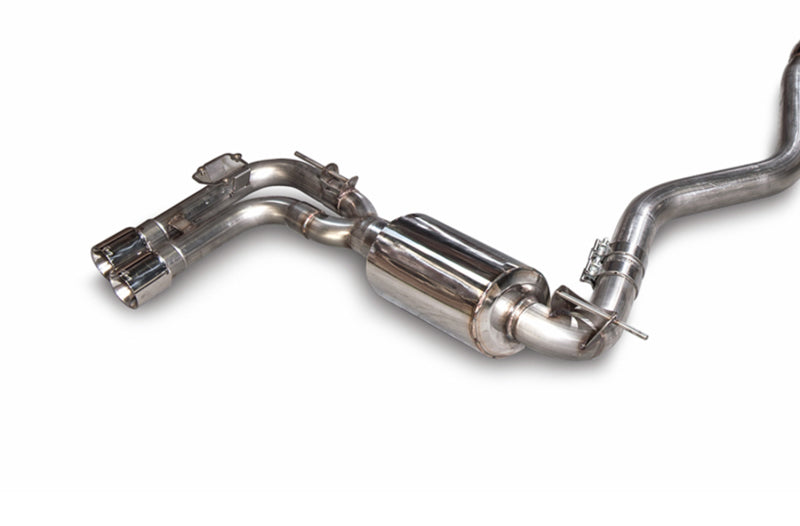 AWE Tuning BMW F3X 28i / 30i Touring Edition Axle-Back Exhaust Single Side - 80mm Silver Tips