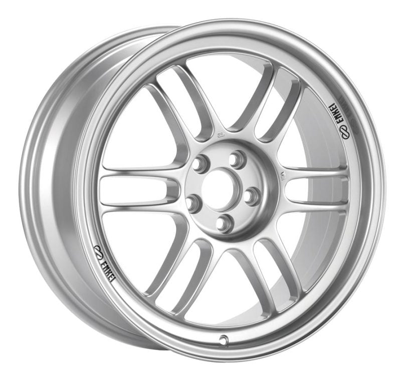 Enkei RPF1 15x8 4x100 28mm Offset 5 Hub Bore Silver Wheel - 11.64Lbs