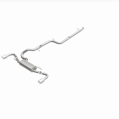 MagnaFlow 10-12 Mazda 3 L4 2.5L Hatchback Split Rear Exit Stainless Cat Back Performance Exhaust