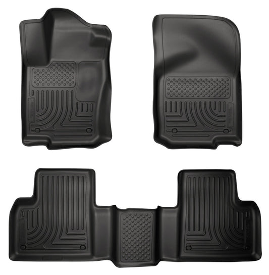 Husky Liners 2012 Mercedes ML350 WeatherBeater Combo Black Floor Liners