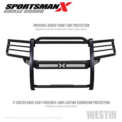 Westin 14-21 Toyota 4Runner (Excl. Limited) Sportsman X Grille Guard - Textured Black