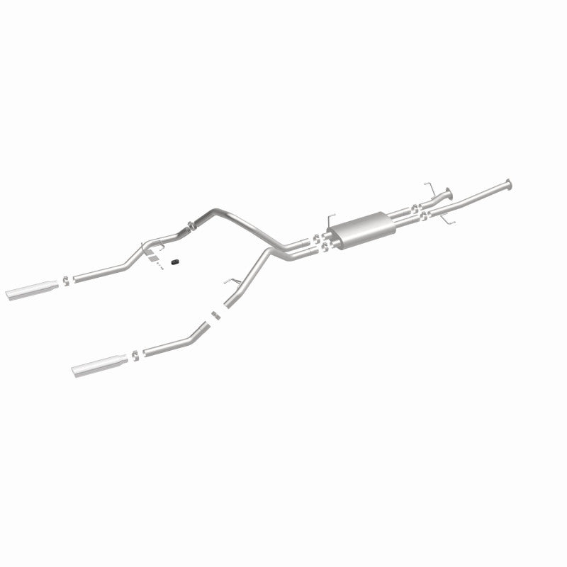 MagnaFlow 14 Toyota Tundra V8 4.6L/5.7L Stainless Cat Back Exhaust Dual Split Rear Exit