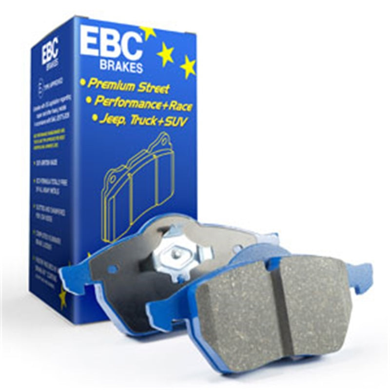 EBC 09-12 Porsche Boxster (Cast Iron Rotors only) 2.9 Bluestuff Rear Brake Pads