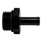 DeatschWerks 8AN ORB Male to 5/16in Male Barb Fitting (Incl O-Ring) - Anodized Matte Black