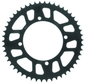 BikeMaster Kawasaki Rear Steel Sprocket 428 52T - Black