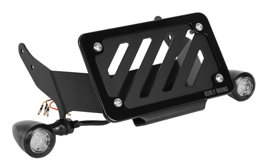 Burly Brand Turn Signal/License Plate Kit