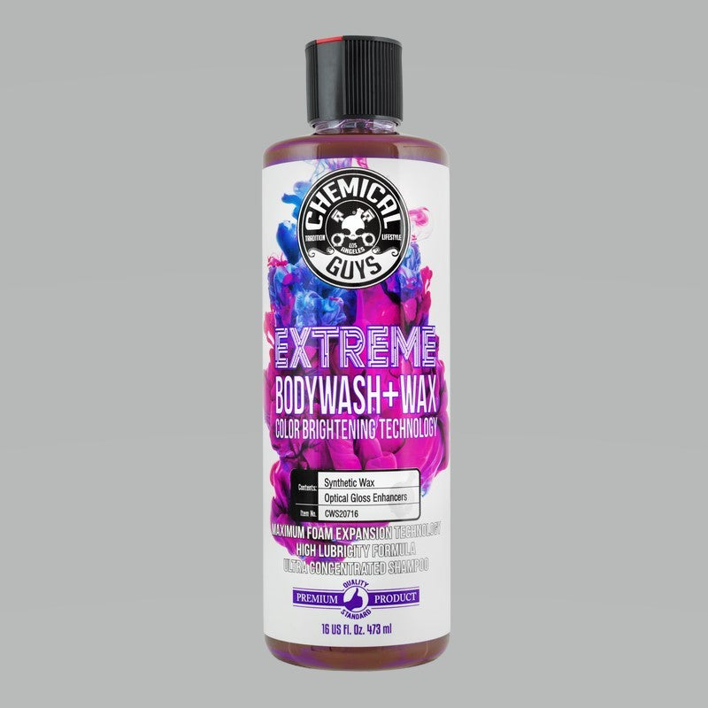 Chemical Guys Extreme Body Wash Soap + Wax - 16oz