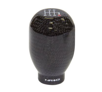 NRG Shift Knob 42mm - Black Carbon Fiber (5 Speed)