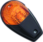 BikeMaster Universal Flush Mount Marker Light - Black/Amber