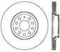 StopTech 09 VW Passat CC / 06-09 Passat Slotted & Drilled Right Rear Rotor