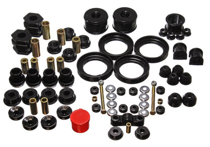 Energy Suspension 96-00 Honda Civic/CRX Black Hyper-Flex Master Bushing Set