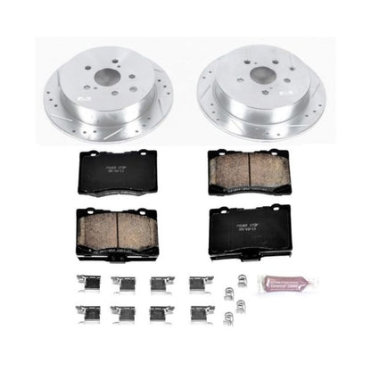 Power Stop 10-15 Lexus RX350 Rear Z23 Evolution Sport Brake Kit