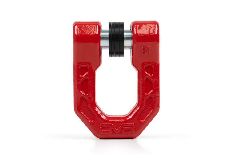 DV8 Offroad Elite Series D-Ring Shackles - Pair (Red)