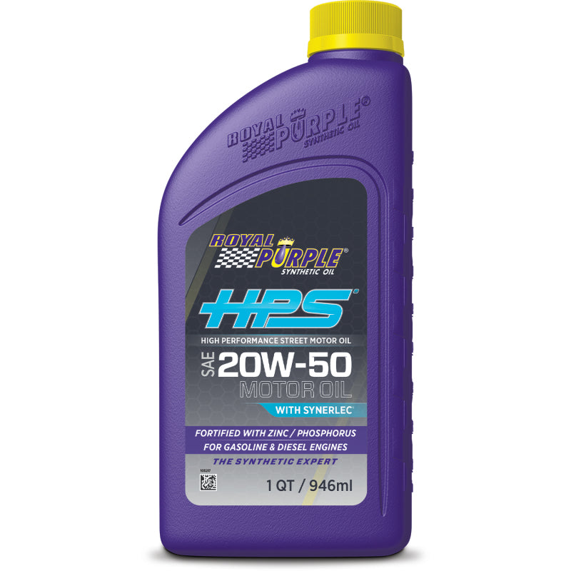 Royal Purple HPS Synthetic High Performance Street 20W-50 Motor Oil - 1 Quart