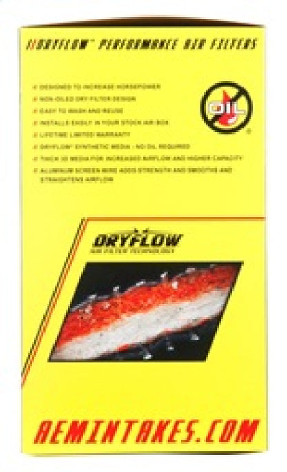 AEM Dryflow Air Filter 4.5in X 9in Dryflow