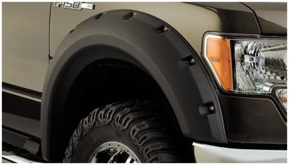 Bushwacker 09-14 Ford F-150 Styleside Max Pocket Style Flares 4pc 67.0/78.8/97.4in Bed - Black