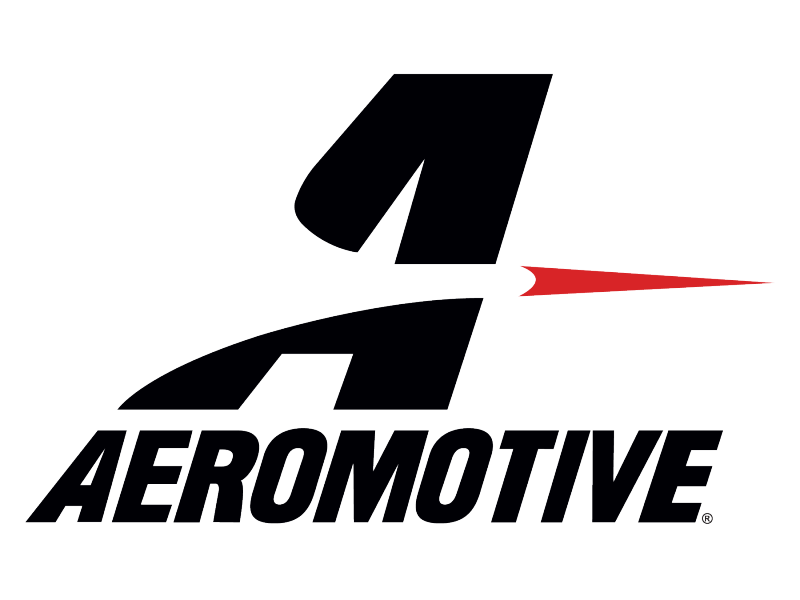 Aeromotive In-Line Filter - AN-08 size Male - 10 Micron Microglass Element - Bright-Dip Black