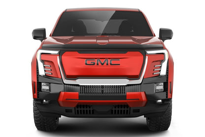 AVS 2024 GMC Sierra EV Aeroskin Low Profile Acrylic Hood Shield - Smoke