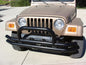 Rampage 1976-1983 Jeep CJ5 Double Tube Bumper Front - Black